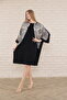 women's short sleeve midi length tunic dress - 7