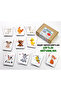 Flashcard Matching Game, Farm Animal Memory Cards, Wooden Educational Puzzle Toy