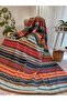 Cotton Blanket Single Size 150*200 Cm Striped Blanket Knee Blanket TV Blanket Pique - 4