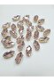 Planted Stone - Shuttle 7*15 Mm Pink (100 PCS)