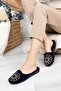 Larci Women's Hitit House Slippers Winter Indoor Soft Sole Comfortable Slippers Embroidered Dowry Bundle Slippers - 4