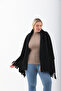 Black Shawl Fleece - 7