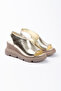 Women's Genuine Leather Platform Heel Sandals 6211 - 4