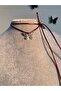 string butterfly choker necklace - 4
