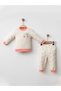 Baby Girl 100% Cotton Bodysuit and Trousers Set 6-18 Months