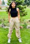 Girl's Parachute Jogger Trousers - 6