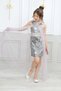 Girl's Evening Dress Graduation Gown - with Removable Cape - 2
