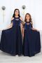 Girl's Monorail Satin Fabric Evening Dress Graduation Dress - 6