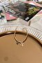 Dorica Bracelet with Letter P and Evil Eye Hanging