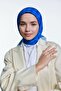وشاح قطني من Mk Dama باللون الأزرق