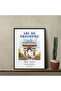Single Framed Painting Watercolor Series Arc De Triomphe Poster Painting Tk/456