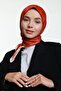 وشاح قطن Mk البقلاوة باللون الأحمر