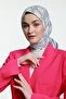 وشاح قطني بحلقة Mk باللون الأبيض - 2