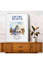 Single Framed Painting Watercolor Series Louvre Museum Poster Painting Tk/448