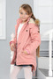 Girl's Removable Hooded Waterproof Down Coat - 6