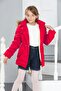 Girl's Removable Hooded Waterproof Down Coat - 3