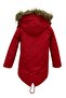 Unisex Winter Canvas Fabric Drawstring Fur Children's Hooded Coat Coat - 4