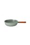 Fika Aluminum Cast Gray 6 Piece Pot Pan Set with Glass Lid - 5
