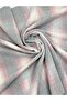plaid woven piece fabric double face (width: 145 cm)