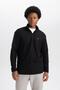 Fit Standard Fit Stand Collar Fleece Sweatshirt