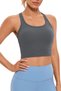 Women's Racerback Running Yoga Exercise Fitness Sports Bra CRS004 - 2