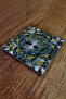 Natural Stone Trivet 15x15cm Tree of Life Printed Natural Stone Trivet -295 - 2