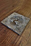 Natural Stone Trivet 15x15cm Tree of Life Printed Natural Stone Trivet - 2