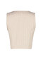 Beige Striped Button Crop Woven Blouse Twoss24Bz00173 - 8