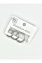 3 Pieces Non-Tarnish Surgical Steel Hoop Earrings (8 mm,10 mm,12 mm) Silver Color