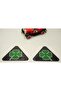 Dk Tuning Clover Logo Side Mudguard 3m 3d Chrome Metal Logo Emblem Set - 3