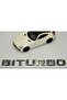 متوافق مع شعار صندوق السيارة Mercedes Benz Biturbo Chrome Abs - 3