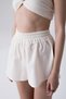 Maia Linen Shorts Ecru - 3