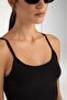 Soft Touch Rope Strap Mini Dress Black - 4
