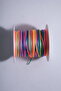 50 Meters Multicolor 1 mm Thin Parachute Macrame Bracelet & Necklace Set - 5