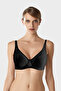 حمالة صدر نسائية سوداء 7021 Underwire Minimizer