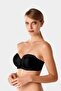 Women's Black 7031 Underwire Strapless Compressor Minimizer Bra