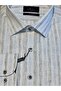 Long Sleeve Slim Fit Striped Cotton Men's Classic Shirt - 2