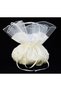 BRIDAL JEWELRY POUCH BAG PEARL OFF WHITE WEDDING JEWELRY POUCH - 3