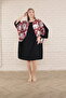 women's short sleeve midi length tunic dress - 4