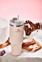 Quencher H2.0 Flowstate - Stainless Steel Cup, Vacuum Insulated, 40 Oz = 1.18 lt Rose Quartz - 4