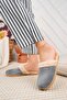 Winter House Slippers Gray Plush Woolen Women's Slippers Guest Dowry Bundle Bridal Slippers - 4
