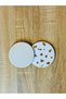 Handmade Stone Coasters Set of 2 Gold Detail - Stone Coasters - 2