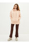 Stand Collar Plain Long Sleeve Women's Sweatshirt - 2