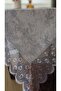 Laced velvet fiskos tablecloth dowry cover 95cm*95cm - 2