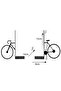 Metal Book Holder Bike Figured Book Support, Decorative Bookshelf - 5