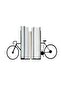 Metal Book Holder Bike Figured Book Support, Decorative Bookshelf - 4