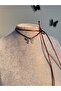 string butterfly choker necklace - 3