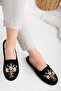 Women's Tile House Slippers Winter Indoor Soft Comfortable Slippers Embroidered Dowry Bundle Slippers - 3