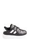 Daily Unisex Children's Striped White Lightweight Velcro Sneakers Comfortable Sneakers - 2