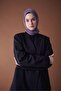 سلسلة شال الخيزران باللون الأرجواني - 2